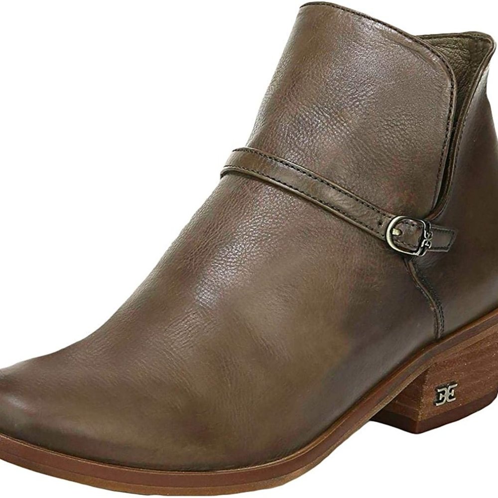 NWT! Sam Edelman Palmer Ankle Boot Vegan Calf Leather 8.5